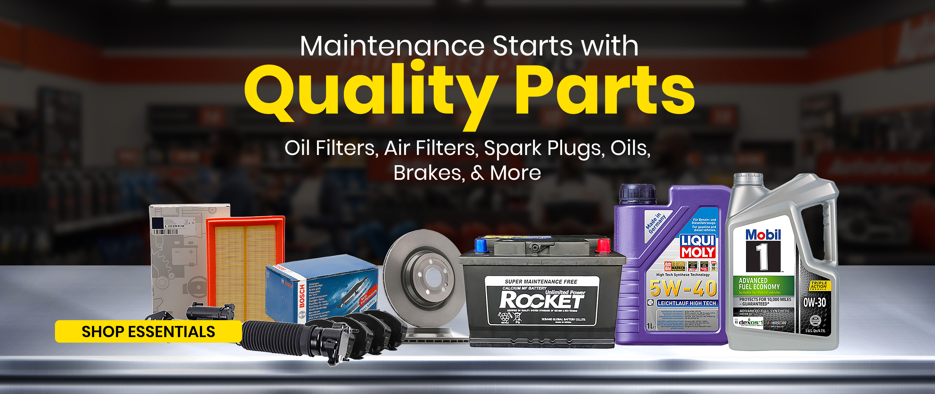 Maintenance Car Parts