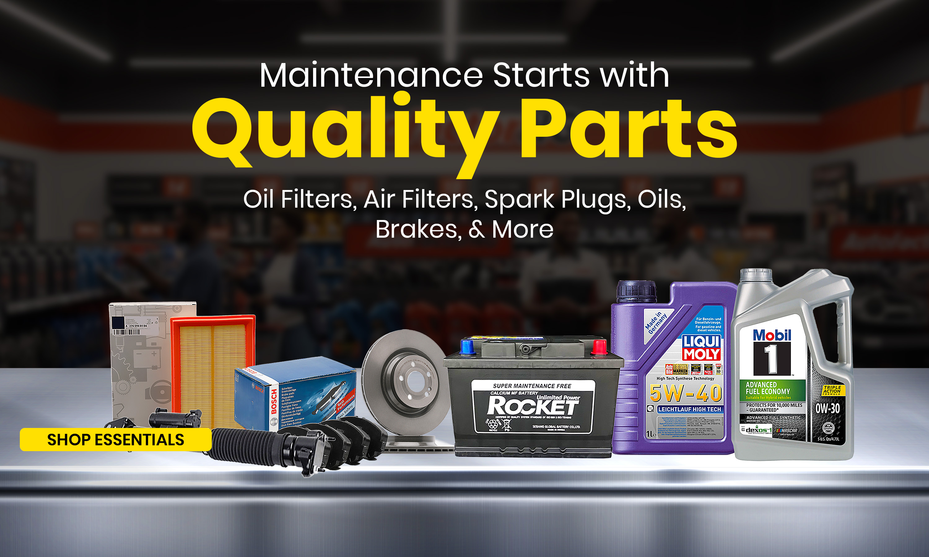 Maintenance Car Parts