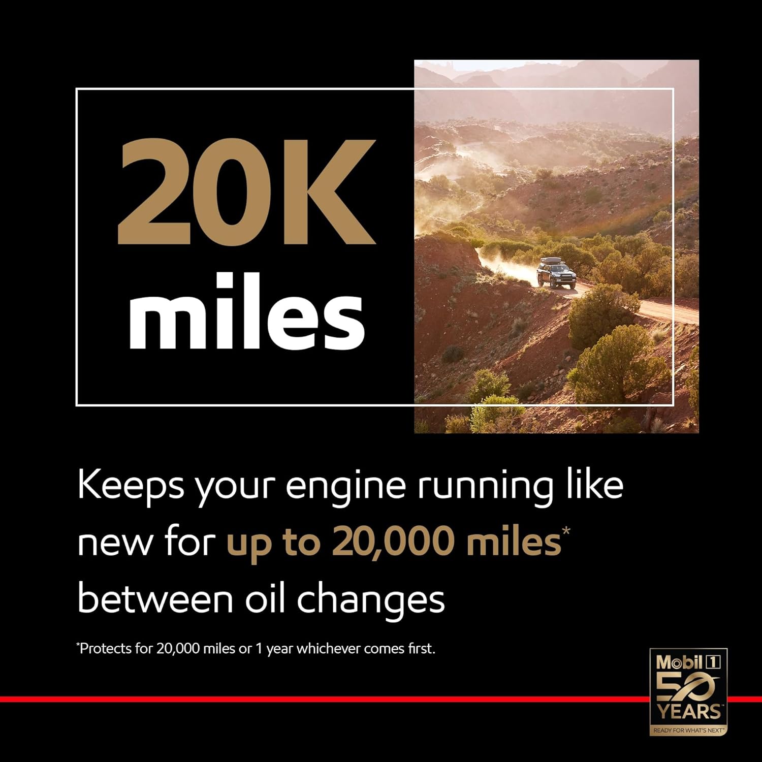 Mobil 1 0W-20 (Extended Performance Synthetic Motor Oil) 1Quart