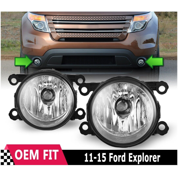 Genuine Fog Lamp Assembly (4F9Z15200AA) Pair