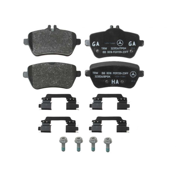 Mercedes Benz OEM Rear Brake Pad Set (0064205720)