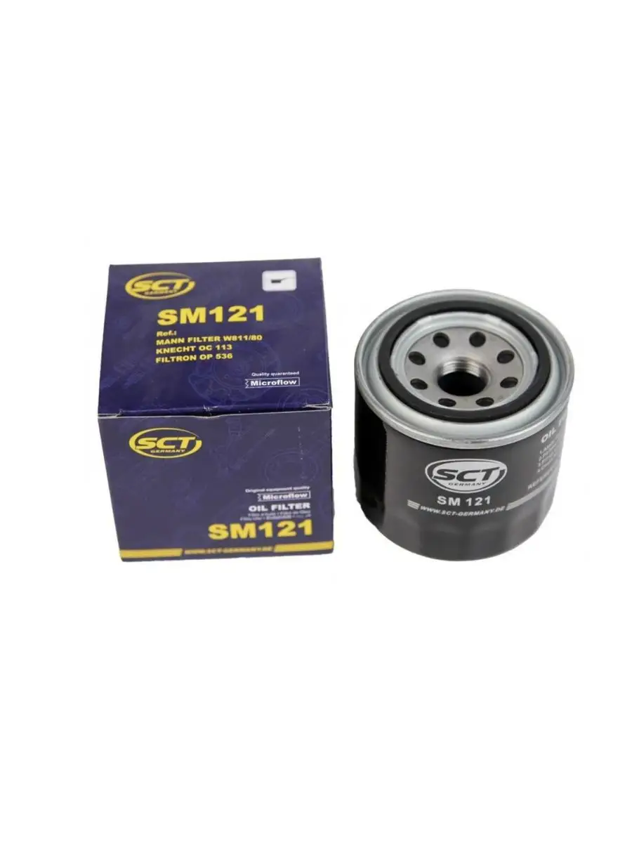 SCT Genuine Oil Filter SM121