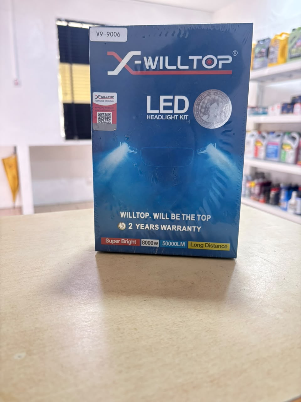 X-Willtop V9 LED Headlight Bulb H7