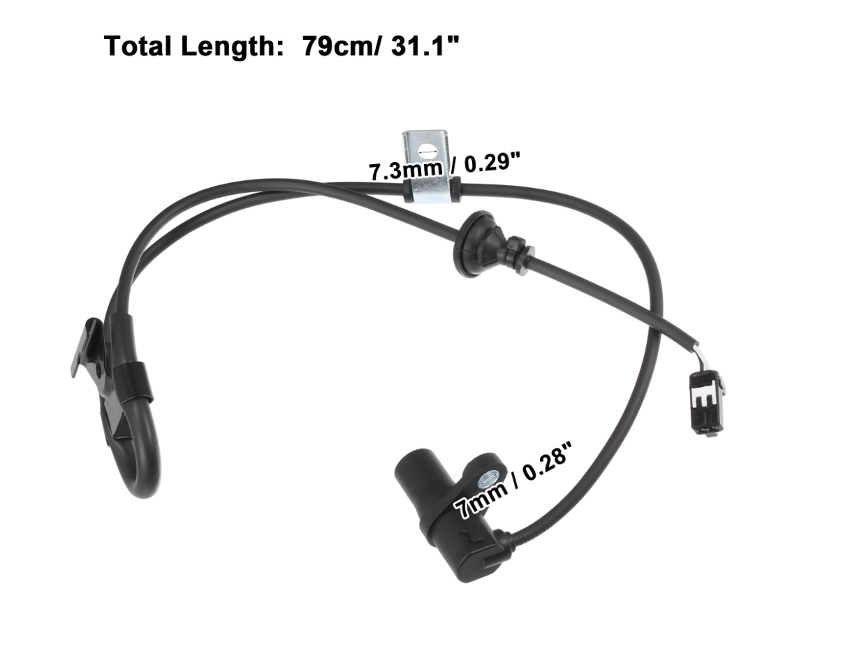 Genuine Rear ABS Wheel Speed Sensor (8954648030 & 8954548030) Pair