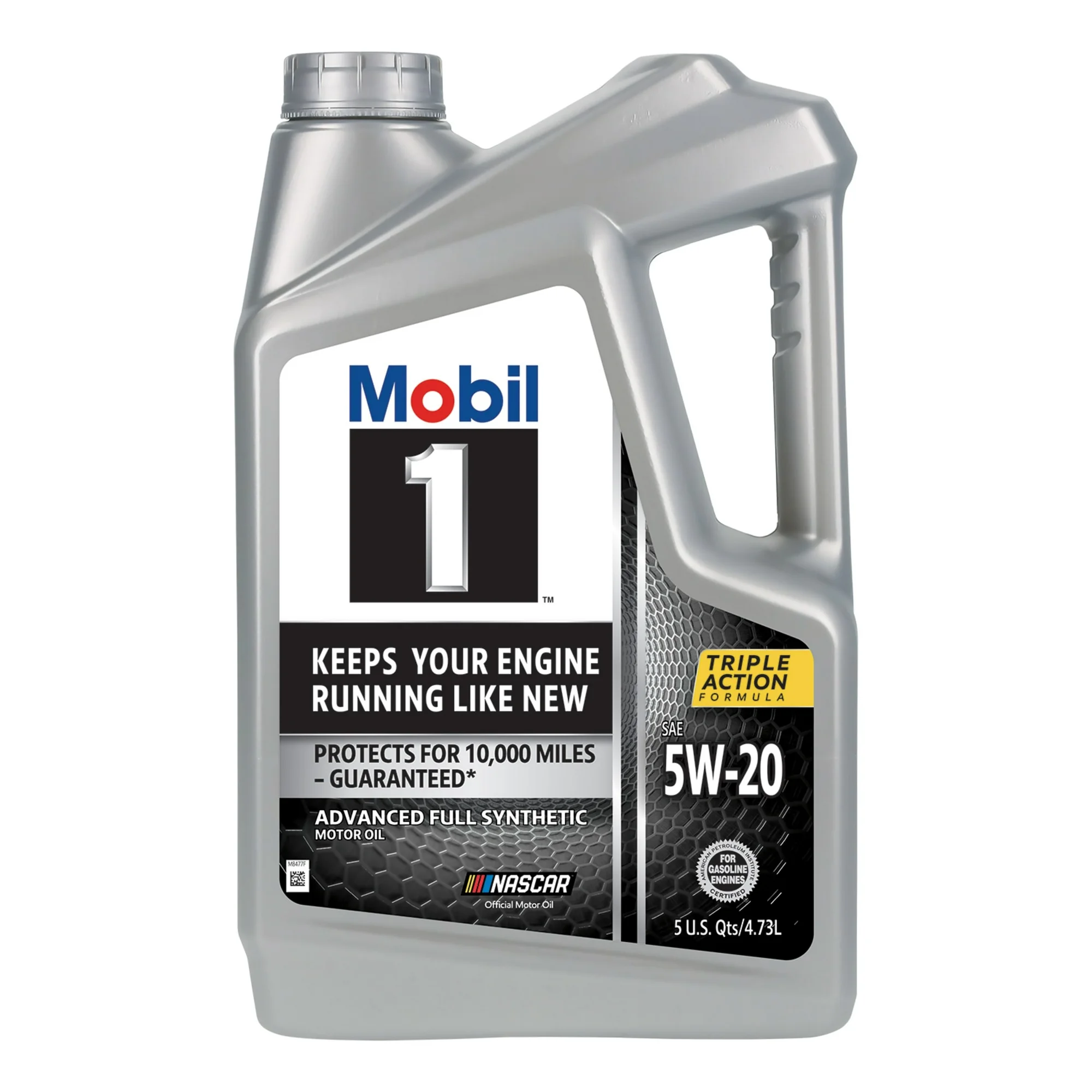 Mobil 1 5W-20 Advanced Full Synthetic Motor Oil  5Quarts (Pack of 3)