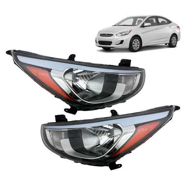 Sunway Headlamp Assembly (921021R710 & 921011R710) Pair