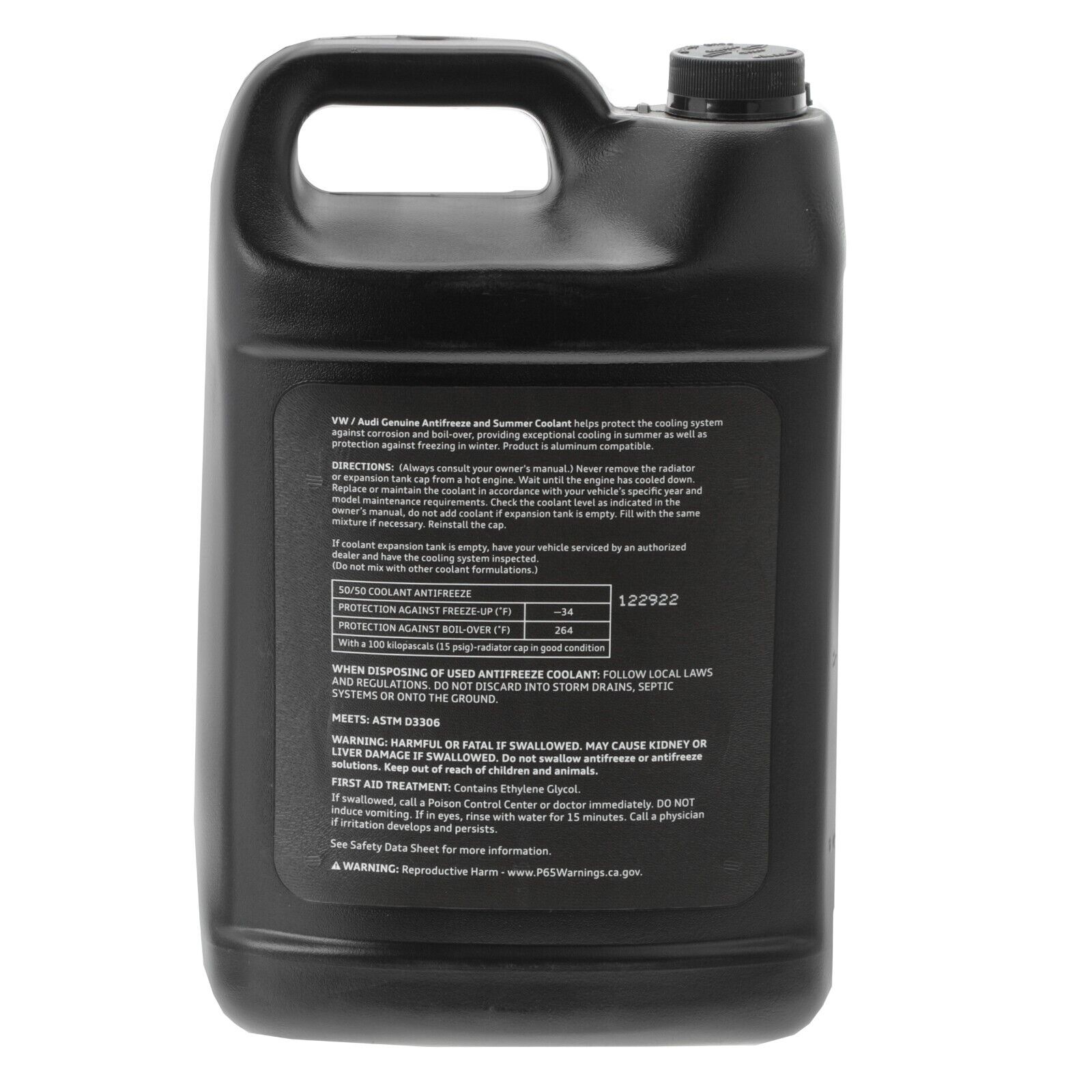 Shop - VW/Audi G12 Evo Pre-Mixed 50/50 Coolant/Antifreeze (1 Gallon/3 ...