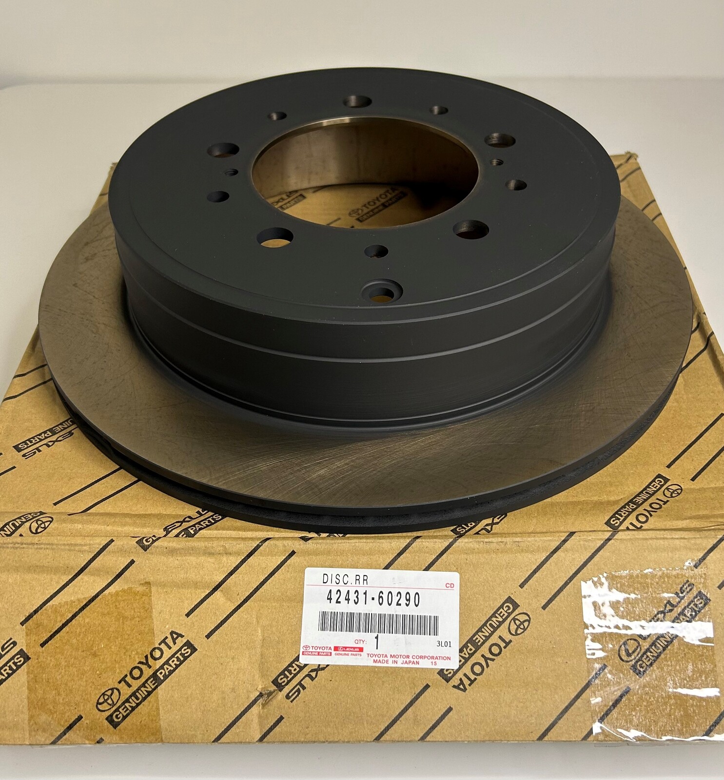 Toyota OEM Rear Brake Rotor/Disc Assy (42431-60290) Pair