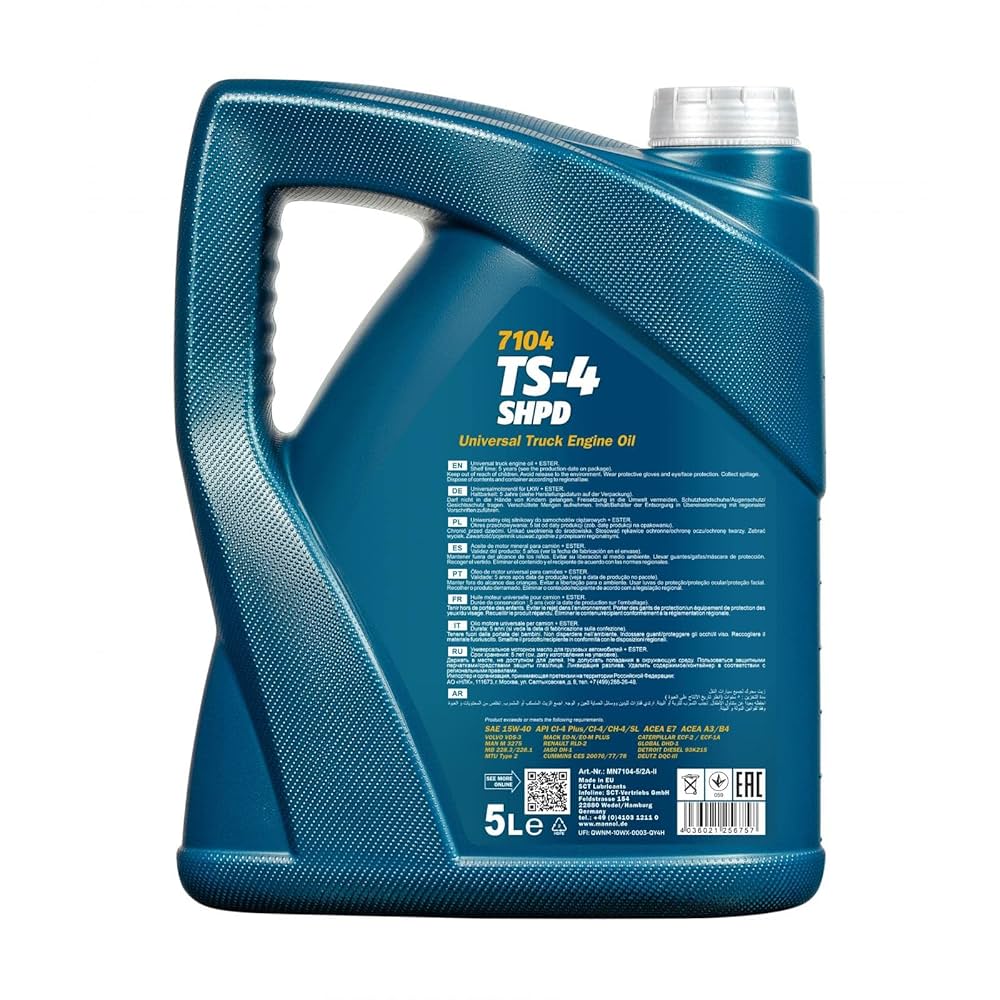 MANNOL Universal 15W-40 Engine Oil 5Liters