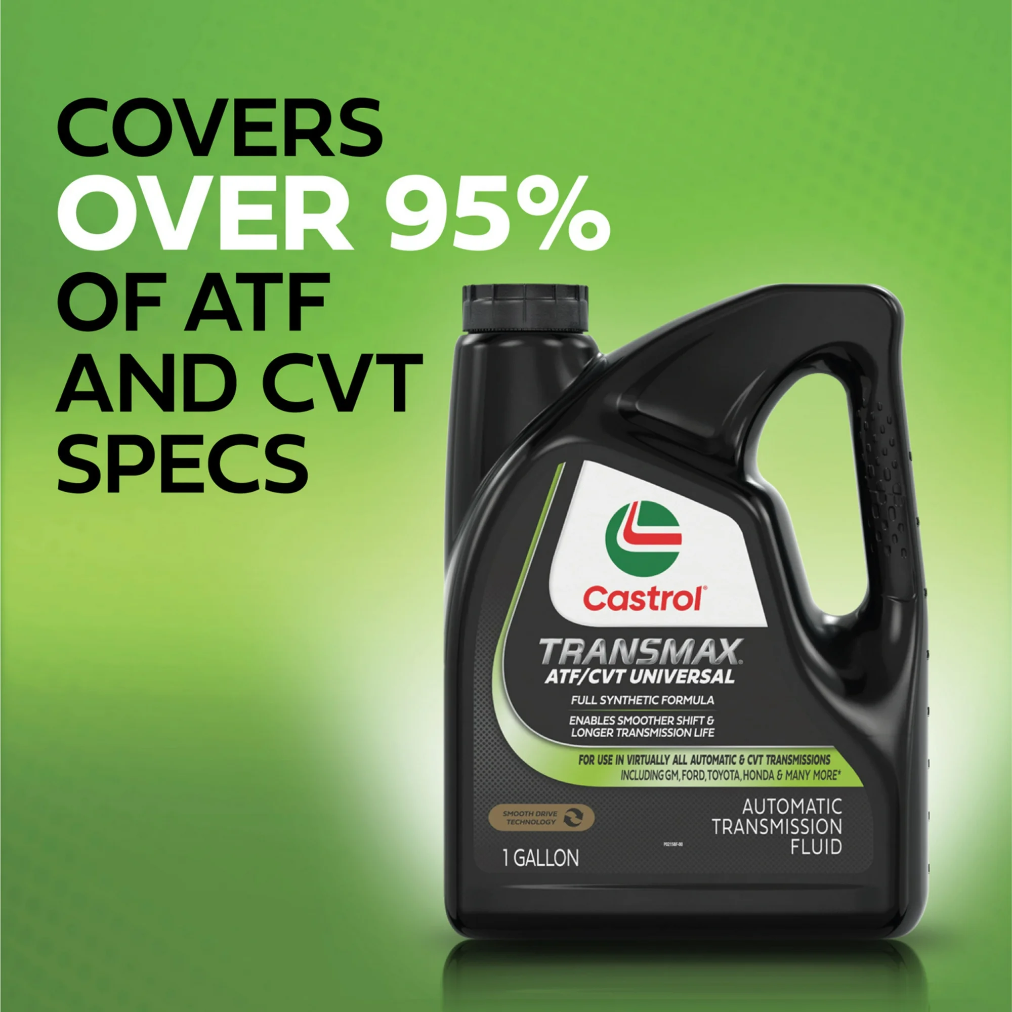 Castrol Transmax ATF/CVT Universal Automatic Transmission Fluid 1 Gallon/3.78 Liters