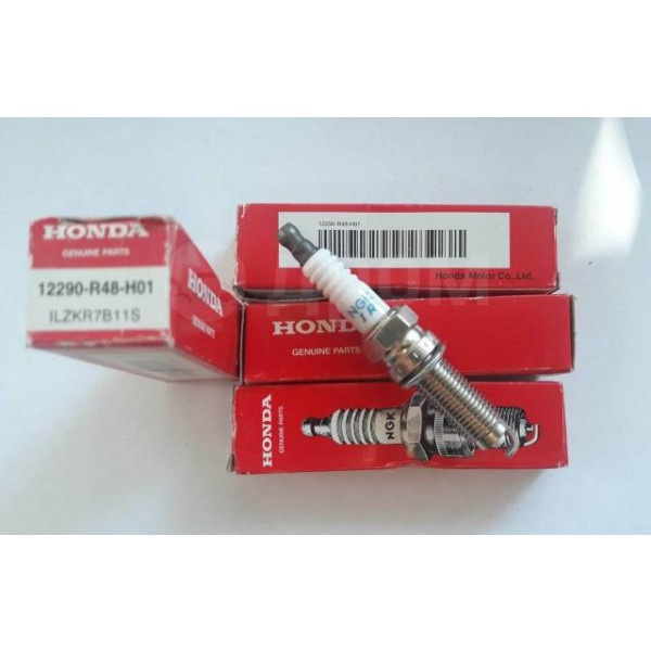 Genuine Honda 12290-R48-H01 Laser Iridium Spark Plug ILZKR7B11 1Piece