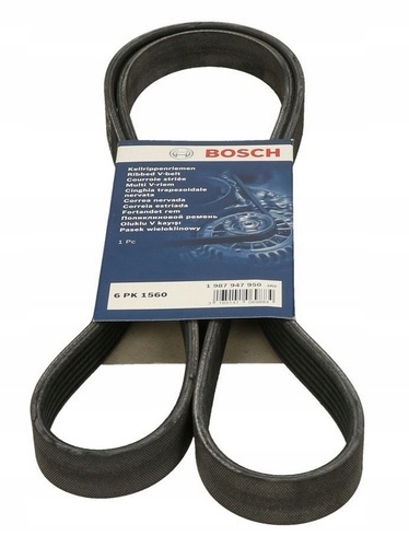 Bosch 6PK1560 Serpentine Ribbed V-Belt 1987947950