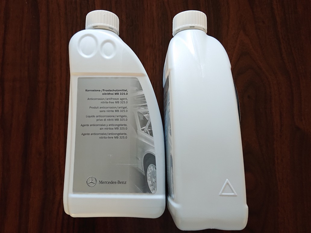Mercedes Benz Genuine Radiator Coolant (A000989282514) (325.5/325.6) 1.5Liter
