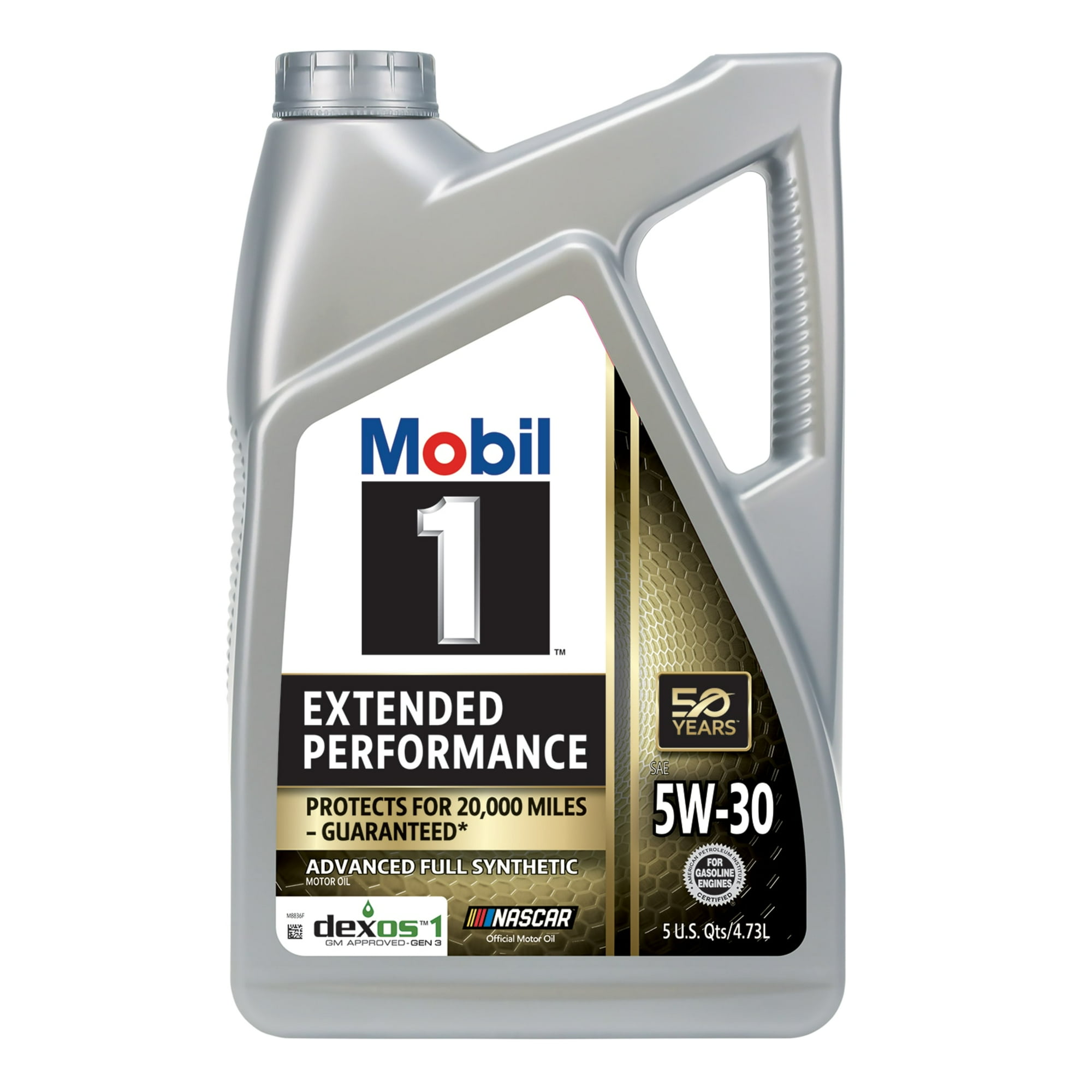 Mobil 1 5W-30 (Extended Performance Synthetic Motor Oil) 5Quarts (Pack of 3)