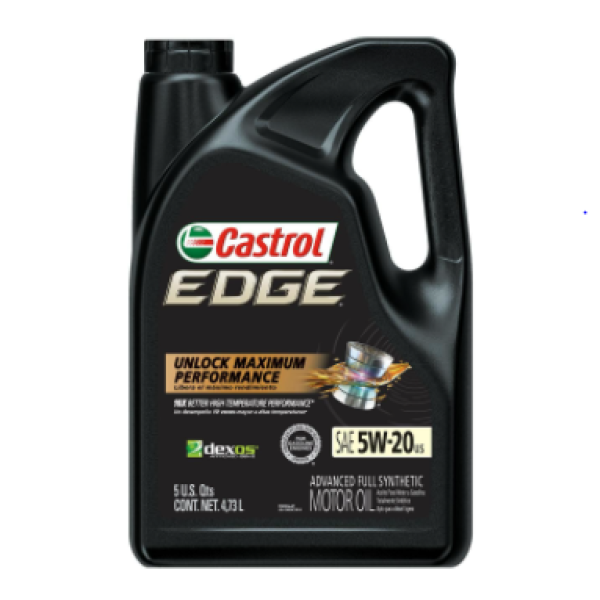 Castrol EDGE 5W-20 Advanced Full Synthetic Motor Oil - 5 Quarts