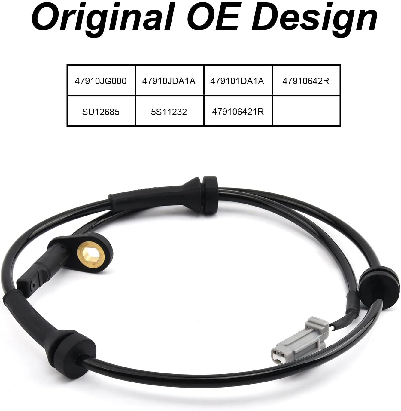 Genuine Front ABS Wheel Speed Sensor (479101DA1A) Pair