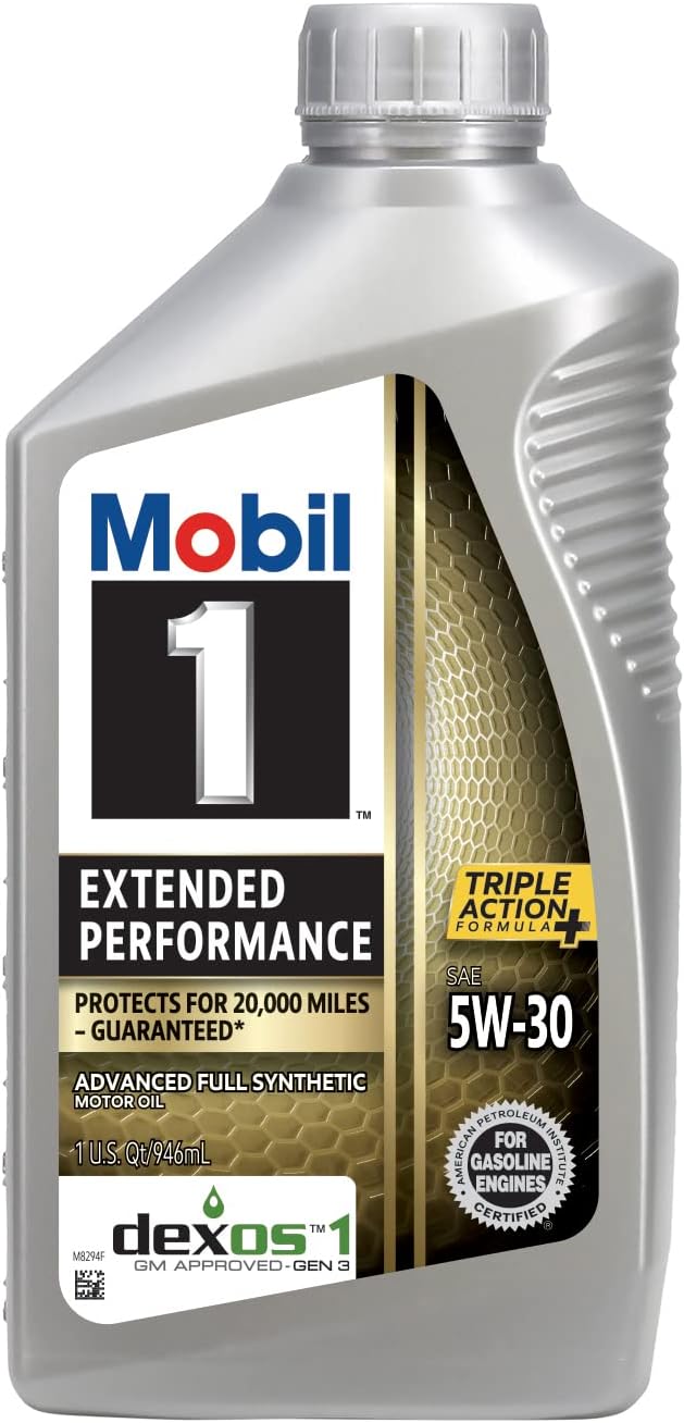 Mobil 1 5W-30 (Extended Performance Synthetic Motor Oil) 1Quart