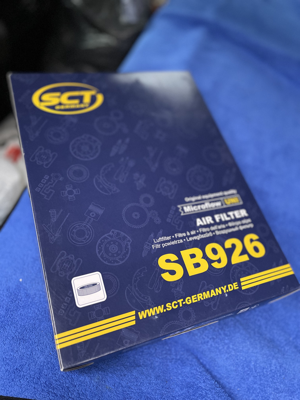 SCT Engine Air Filter SB926
