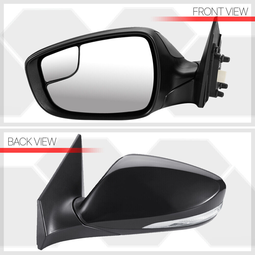 Genuine Power Side Mirror Assembly (876203X690 & 876103X690) Pair