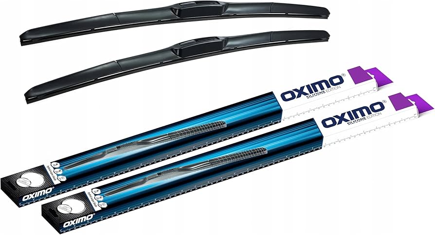 Oximo Hybrid Front Windshield Wiper Blades (16"/18"/20"/22"/24"/26") Pair