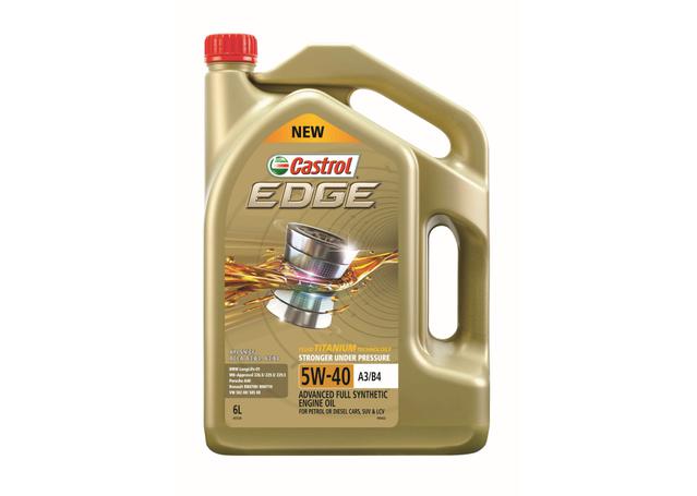 Castrol Edge 5W-40 A3/B4 Advanced Full Synthetic Motor Oil 5Quarts