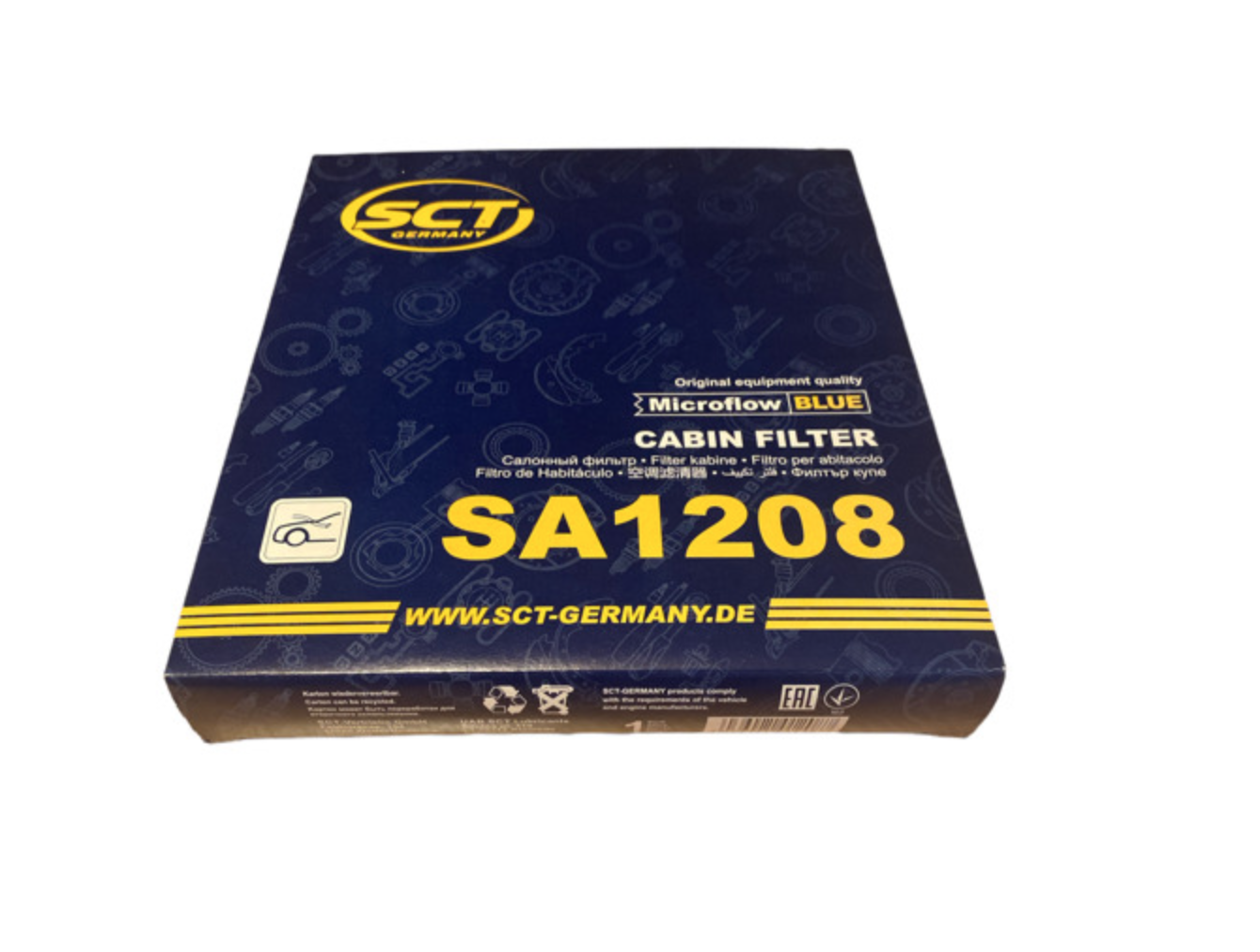 SCT Cabin Air Filter SA-1208