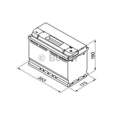 Bosch 100AH Starter Battery 0092S50130