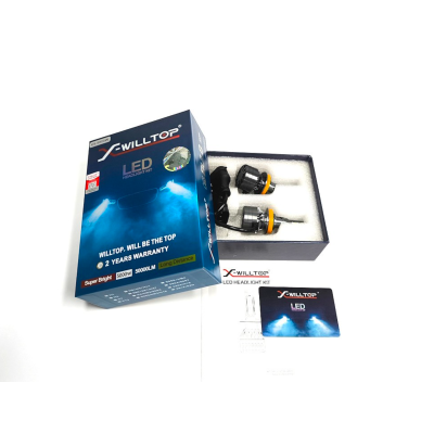 X-Willtop V9 LED Headlight Bulb H7