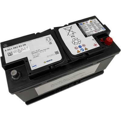 Mercedes Benz OEM Varta 12V 92AH AGM Battery A0019828208