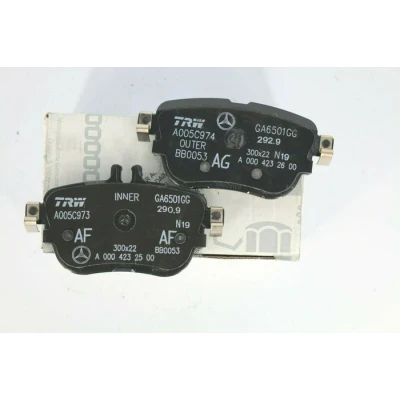 Mercedes Benz OEM Rear Brake Pad Set (0004206000)