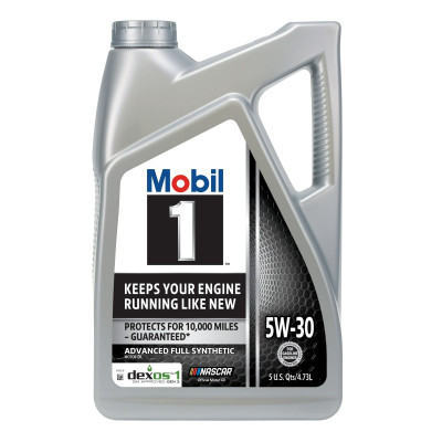 Mobil 1 5W-30 (Advanced Full Synthetic Motor Oil) 5Quarts (Pack of 3)