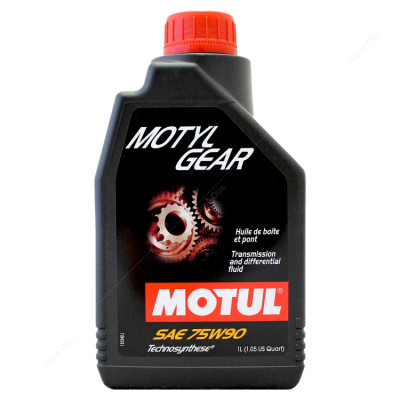 Motul Motyl Gear 75W90 Transmission/Differential Oil GL4/GL5 1Liter