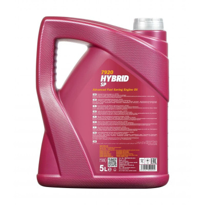 MANNOL Hybrid SP 0W-16 Fully Synthetic Engine Oil 5Liters