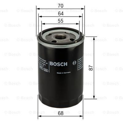 Bosch 0986452041 Spin-On Oil Filter