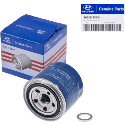 Hyundai Genuine Oil Filter 26300-35504