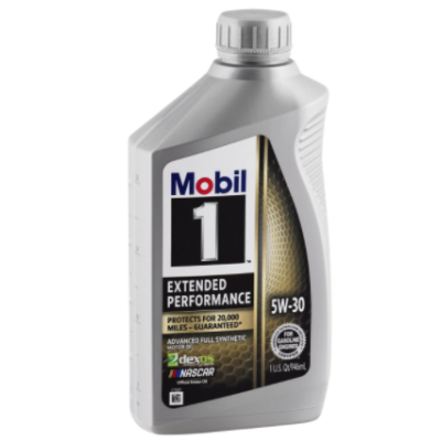Mobil 1 5W-30 (Extended Performance Synthetic Motor Oil) 1Quart