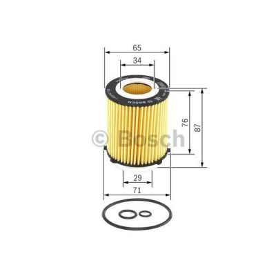 Bosch Oil Filter F026407166