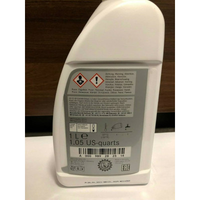 Mercedes Benz Genuine Radiator Coolant (A000989282514) (325.5/325.6) 1.5Liter