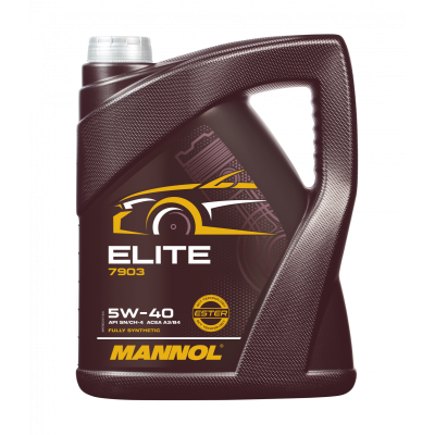 MANNOL Elite 5W-40 Fully Synthetic Engine Oil 5 Litres