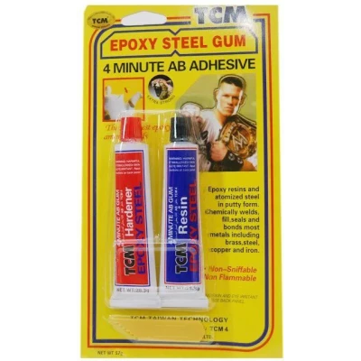 TCM 4-Minutes Epoxy Steel Gum/Adhesive