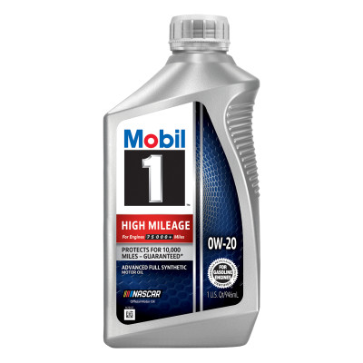 Mobil 1 5W-30 (High Mileage Synthetic Motor Oil)1Quart