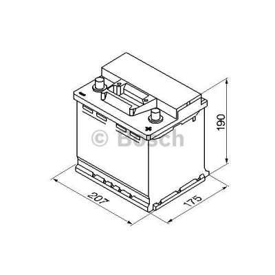 Bosch 45AH Starter Battery 0092S30020