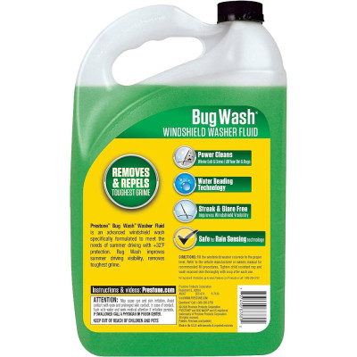 Prestone Bug Wash Windshield Washer Fluid (3.78Liters)