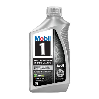 Mobil 1 5W-20 (Advanced Full Synthetic Motor Oil) 1Quart/946ml