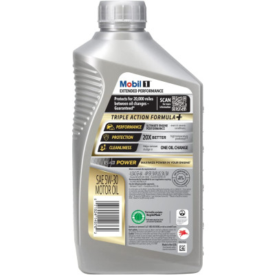 Mobil 1 5W-30 (Extended Performance Synthetic Motor Oil) 1Quart