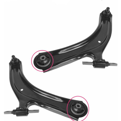 Genuine Front Lower Control Arm Bushing (54501JG00B) Pair