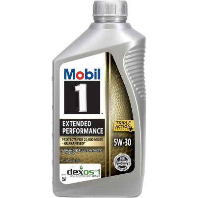 Mobil 1 5W-30 (Extended Performance Synthetic Motor Oil) 1Quart