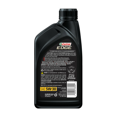 Castrol EDGE 5W-30 Advanced Full Synthetic Motor Oil - 1Quart