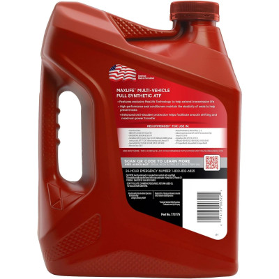Valvoline Multi-Vehicle (ATF) Full Synthetic Automatic Transmission Fluid 3.78L