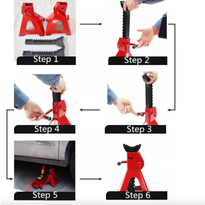 6 Ton Heavy Duty Jack Stand (Pair)